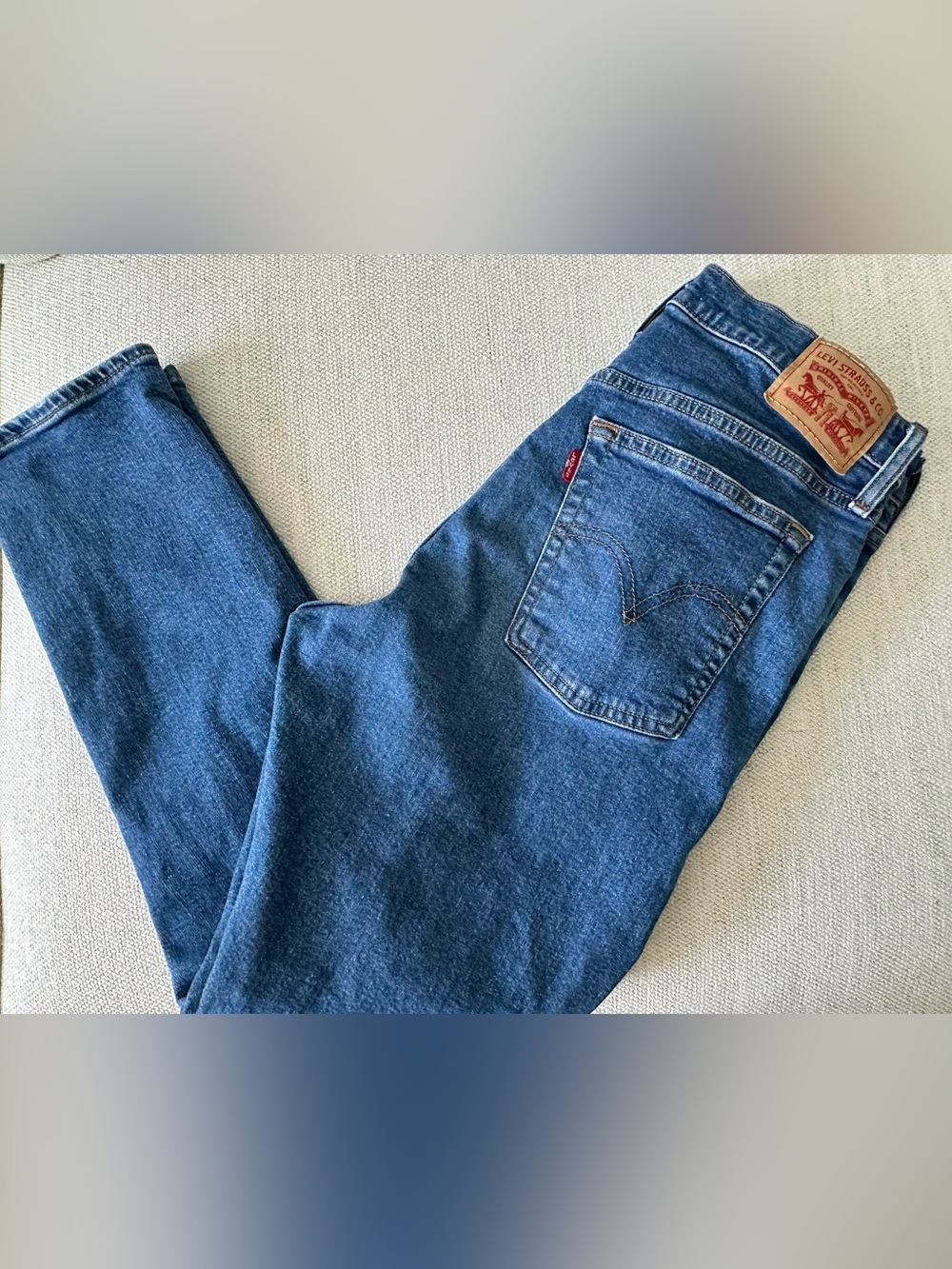Levi's Women's Dark Blue Skinny Jeans